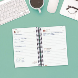 AGENDA ANUAL OPAQUE E5 1DP 2023 AZUL+ E5 - 117*181 742901023 FINOCAM23