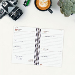 AGENDA ANUAL FINOCAM25 OPAQUE E5 (117*181) 1DP 2025 NEGRO+ 742906025