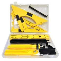 JUEGO 4 PZAS PIZARRA MAGNETICA HELIX C/MALETIN ENCERADO X63040 MAPED