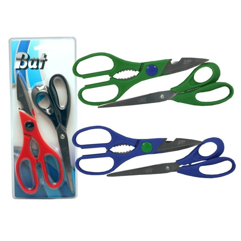 SET 2 TIJERAS BAT BLISTER 318112 POESSA UNIDAD