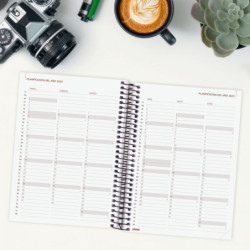 AGENDA ANUAL FINOCAM25 OPAQUE E10 (155*212) 1DP 2025 MARRON+ 742914025