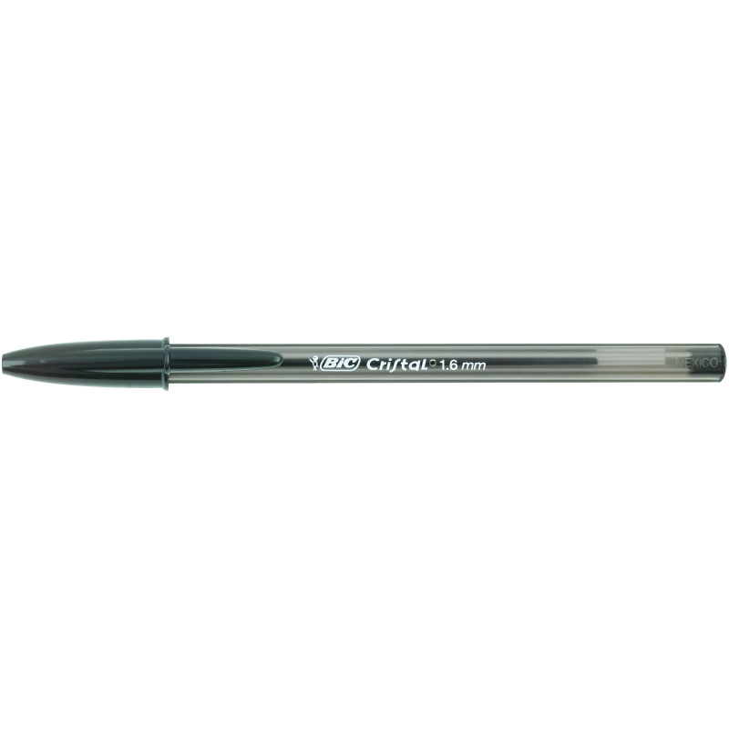 BOLIGRAFO BIC CRISTAL LARGE 1.6 NEGRO