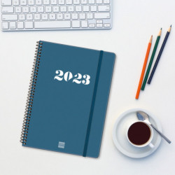 AGENDA ANUAL MY E10 SVH 2023 AZUL+ E10 - 155*212 743501023 FINOCAM23