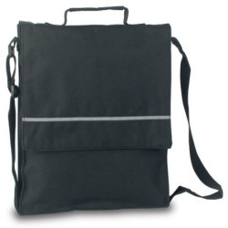 MOCHILA DISPLAST MILAN POLIESTER 600 BANDOLERA NEGRO 8652/02