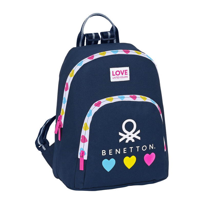 MINI MOCHILA BENETTON "LOVE" SAFTA23 ENERO 612350846