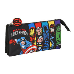 PORTATODO TRIPLE AVENGERS "SUPER HEROES" SAFTA23 ENERO 812379744