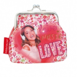 MONEDERO PERONA14 VIOLETTA PASSION CLIC 10CM 30016 ^