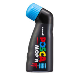 MARCADOR UNI-BALL POSCA PCM-22 PUNTA ESPONJA AZUL CLARO -8- 284216000