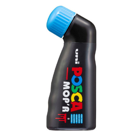 MARCADOR UNI-BALL POSCA PCM-22 PUNTA ESPONJA AZUL CLARO -8- 284216000