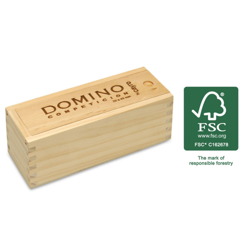 DOMINO CHAMELO COMPETICION CAYRO CAJA MADERA REF 250