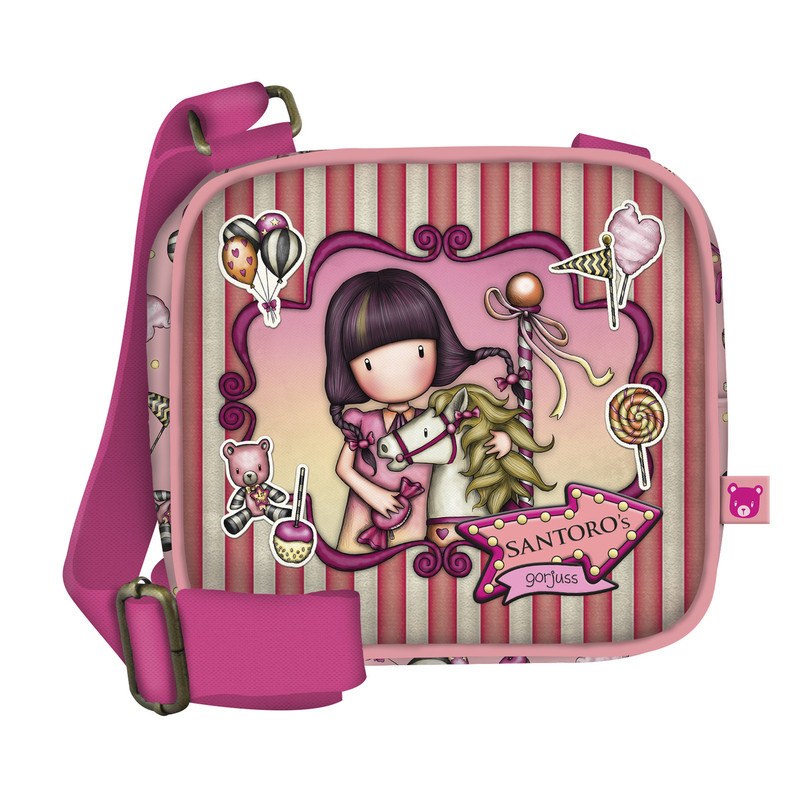 MINI BANDOLERA CRUZADA GORJUSS™ FAIRGROUND "CAROUSEL" SAFTA23 ENERO 1039GJ09