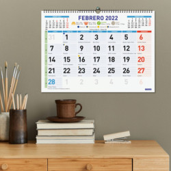 CALENDARIO PARED COLOR MIXTO L 43X31 2023+ L - 430*310 781400023 FINOCAM23
