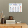 CALENDARIO PARED COLOR NG M 30X21 2023+ 300*210 781440023 FINOCAM23