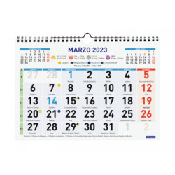 CALENDARIO PARED COLOR NG M 30X21 2023+ 300*210 781440023 FINOCAM23