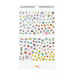 AGENDA ANUAL FINOCAM25 CAL.PARED TALKUAL ESC.BASIC 2025+ 785120025