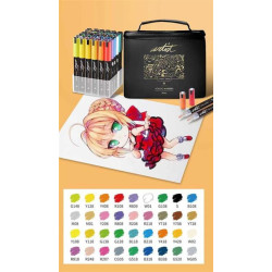 ESTUCHE ARTIST 36 MARCADORES ACRILICOS SURTIDOS ALEX BOG AB-0636