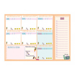 PLANIFICADOR ESCOLAR FINOCAM22 PLANIFICADOR TALKUAL SEM.NO-FECH.A4 PERS+ A4 - 210X297 7863000