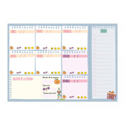 PLANIFICADOR ESCOLAR FINOCAM22 PLANIFICADOR TALKUAL SEM.NO-FECH.A4 PERS+ A4 - 210X297 7863000