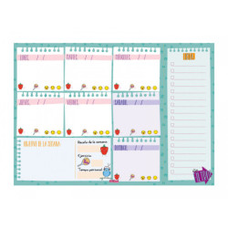 PLANIFICADOR ESCOLAR FINOCAM22 PLANIFICADOR TALKUAL SEM.NO-FECH.A4 PERS+ A4 - 210X297 7863000