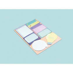 SET DE NOTAS ESCOLAR FINOCAM22 SET NOTAS ENGOMADAS TALKUAL+ 141X210 7865100