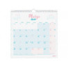 CALENDARIO ANUAL FINOCAM24 PARED CHIC ES 2024 TURQ.+  300*300 787005824