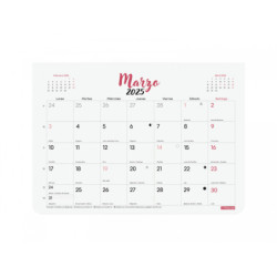 AGENDA ANUAL FINOCAM25 CAL.BLOC IMAN CHIC ESC.S2025BLANCO+ 787047325