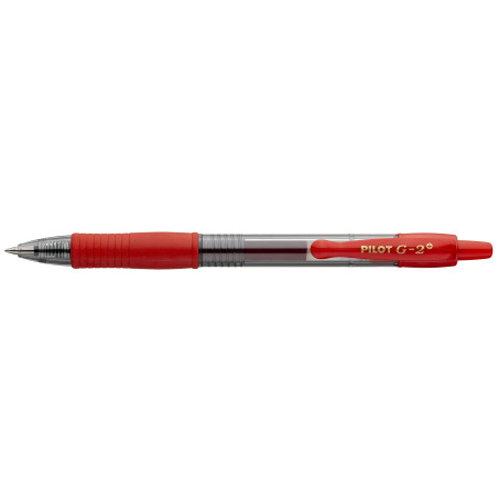 BOLIGRAFO RETRÁCTIL G-2 PLUS ROJO PILOT