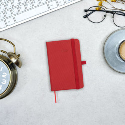 AGENDA ANUAL FINOCAM25 TEXTURA M2 (82*127) SVH 2025 ROJO+ 881723025