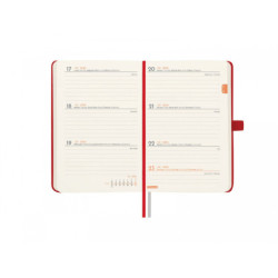 AGENDA ANUAL FINOCAM25 TEXTURA M2 (82*127) SVH 2025 ROJO+ 881723025