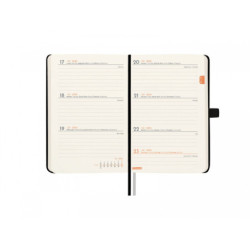 AGENDA ANUAL FINOCAM25 TEXTURA M2 (82*127) SVH 2025 NEGRO+ 881726025