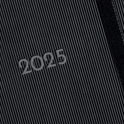 AGENDA ANUAL FINOCAM25 TEXTURA M2 (82*127) SVH 2025 NEGRO+ 881726025