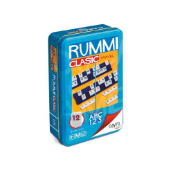 JUEGO RUMMI CLASIC TRAVEL CAJA METAL CAYRO 755