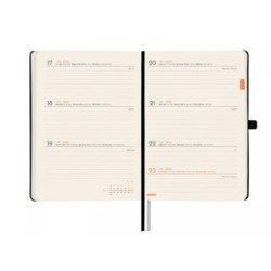 AGENDA ANUAL FINOCAM25 TEXTURA M4 (118*168) SVH 2025 NEGRO+ 881746025