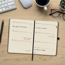 AGENDA ANUAL FINOCAM24 TEXTURA M4 1DP 2024 NEGRO+ M4 118*168 881786024