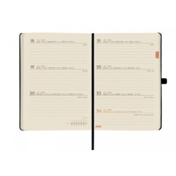 AGENDA ANUAL FINOCAM24 TEXTURA M4 1DP 2024 NEGRO+ M4 118*168 881786024