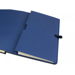 AGENDA ENCUADERNADA ANUAL TEXTURA MA5 SVV 2022 AZUL+ FINOCAM22 882221022