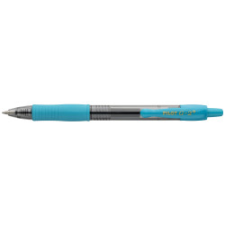 BOLIGRAFO RETRÁCTIL G-2 PLUS AZUL TURQUESA PILOT