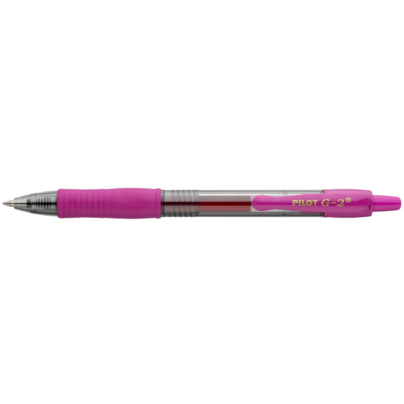 BOLIGRAFO RETRÁCTIL G-2 PLUS ROSA PILOT