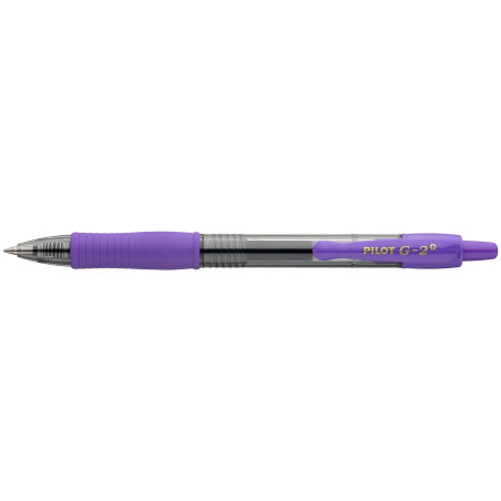 BOLIGRAFO RETRÁCTIL G-2 PLUS VIOLETA PILOT