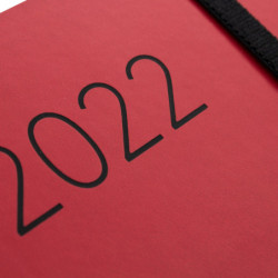 AGENDA ESPIRAL ANUAL LISA FA5 SVA 2022 ROJO+ FINOCAM22 883343022