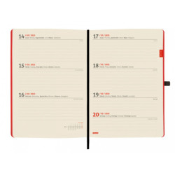 AGENDA ESPIRAL ANUAL LISA FA5 SVA 2022 ROJO+ FINOCAM22 883343022