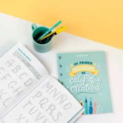 RUBIO MI PRIMER CUADERNO CALIGRAFIA CREATIVA  20,5*26,5 UNIDAD 9788417427726