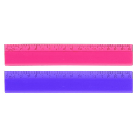 REGLA DE 17 CM SURTIDA SAFTA26 400917 PTE 20UDS.