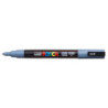 MARCADOR UNI-BALL POSCA PC-3M PUNTA REDONDA 0,9-1,3MM GRIS PIZARRA -61-