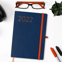 AGENDA ESPIRAL ANUAL LISA FA5 1DP 2022 AZUL+ FINOCAM22 883401022