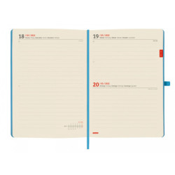 AGENDA ESPIRAL ANUAL LISA FA5 1DP 2022 NEGRO+ FINOCAM22 883406022