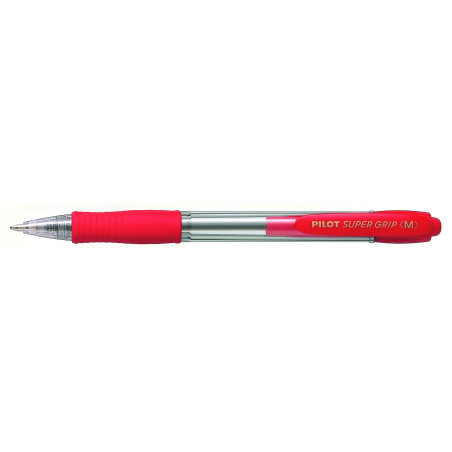 BOLIGRAFO RETRÁCTIL RT BPGP SUPERGRIP ROJO PILOT