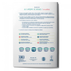 RUBIO MI CUADERNO DE VERANO 5-6 AÑOS UNIDAD ISBN 9788417427672