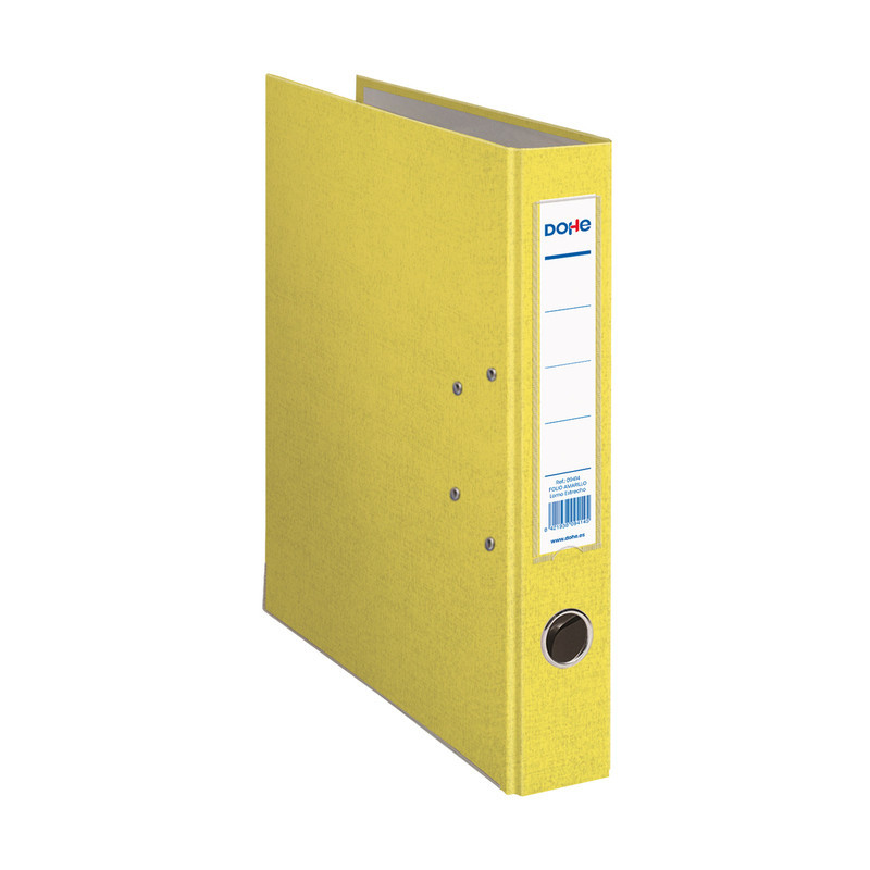 ARCHIVADOR PALANCA A-Z FL DOHE ARCHICOLOR ESTRECHO AMARILLO