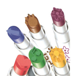 ROTULADOR ALPINO STAMPER 10 FIGURAS C/10